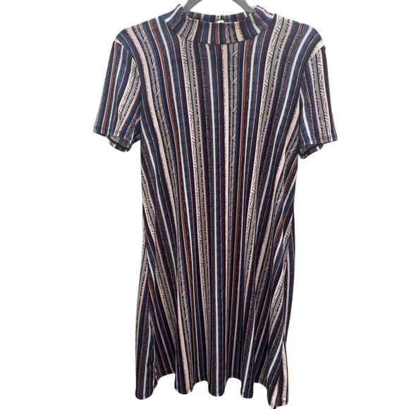 BCBGeneration Striped Mock Turtleneck Dress - Great condition - Picture 1 of 5